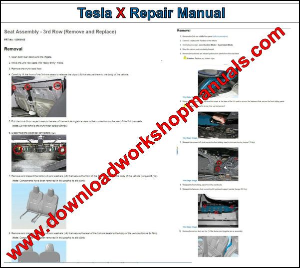 Tesla Model X Repair Manual